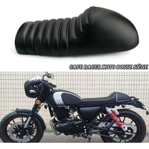 Universel Motorcycle Seat Flat Saddle Frame for Honda GB Suzuki Kawasaki Yamaha XJ Cafe Racer