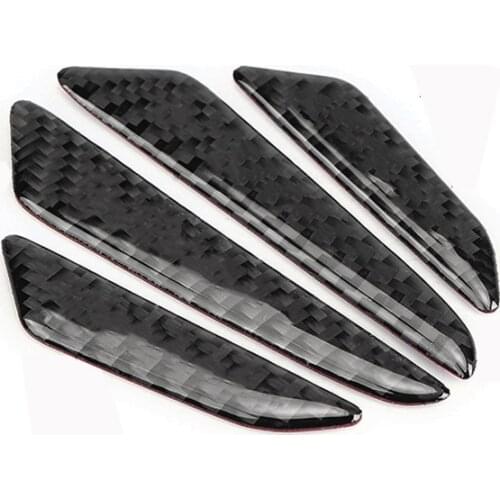 4x Carbon Fiber Trim Anti-rub Car Door Edge Guards Molding Protection Strip For Mazda Cx5 Cx3 Cx7 Cx8 Cx9 Axela Demio Mx5 Mazda6