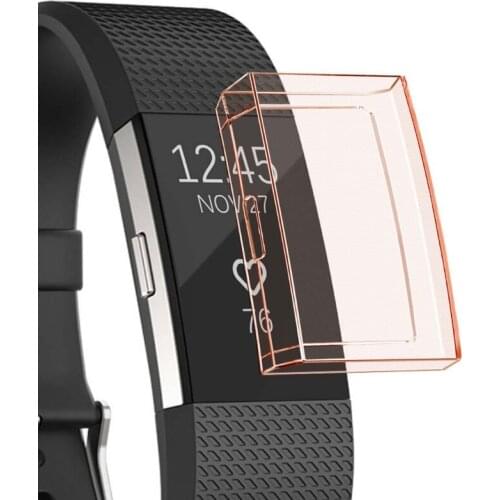 For -Fitbit Charge 2 tpu protective case for smart watch band accessories 270B