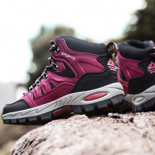 Women Sneakers Thick Bottom Non-slip Ladies Hiking Shoes Winter Female Vulcanized Shoe Warm Comfortable Couples Running Footwear