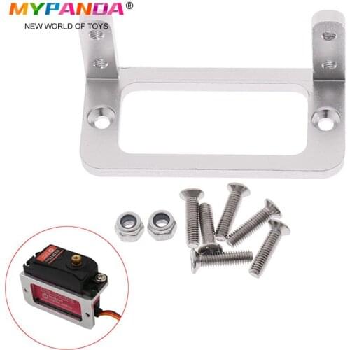 1 Set New Aluminum Alloy Servo Holder Servo Mount For RC Airplane Boat Car Servo S3003, MG995 Servo Bracket