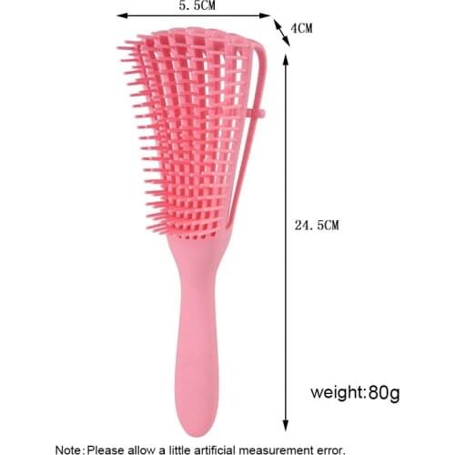1pcs New Scalp Massage Comb Hair Brush Women Detangle Hairbrush Anti-tie Knot Professional Hair Brush Octopus Type Comb