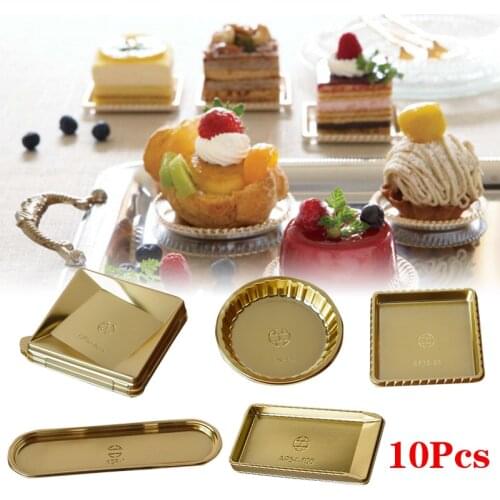 10Pcs Round Cake Boards Paper Cupcake Board Circle Base Cupcakes Stand Paper Cases Liners Party Pastry Baking Mat Decorations