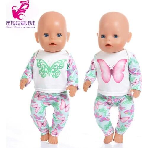 3 in 1 Outfit for 18 inch doll clothes Muay Thai Road clothes sets for 43cm baby doll clothes