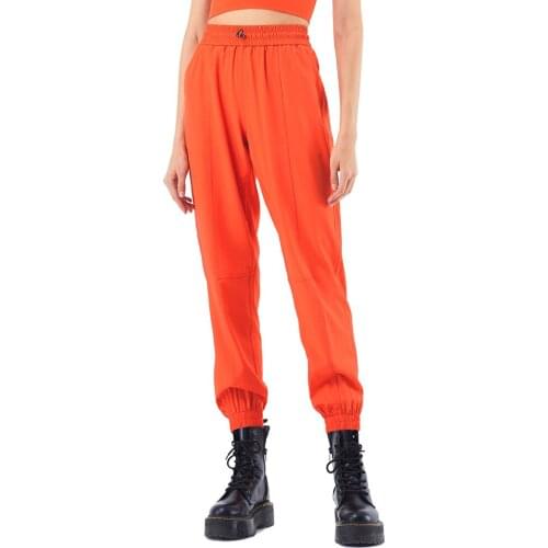 High Waist Fitness Sports Pants Women Yoga Loose Pockets Sweatpants Workout Active Wear Gym Running Bottoms Drawstring Trousers