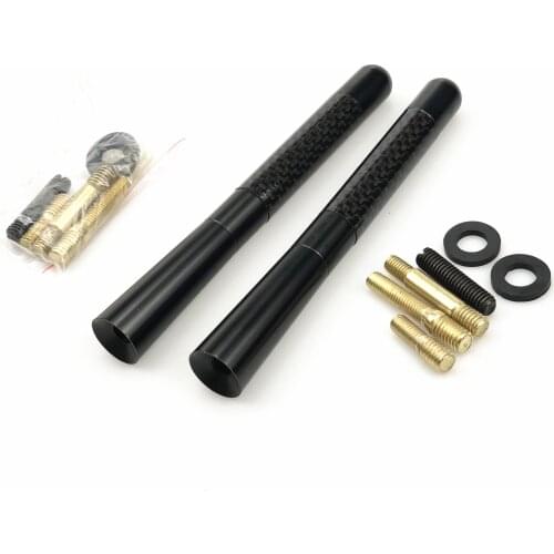 Carbon Fiber Radio Car Antenna case For Toyota C-HR Matrix Mirai FUN WAY AURIS JPN Taxi AVALON Century Rush Fortuner Harrier