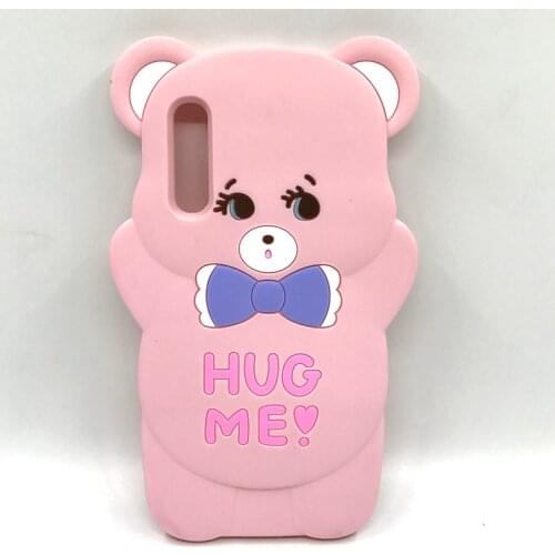 For Samsung Galaxy A50 Case Silicon 3D Cute Bear Back Cover Phone Case For Samsung A30 A20 A505 A505F Soft Case 6.4" 2019