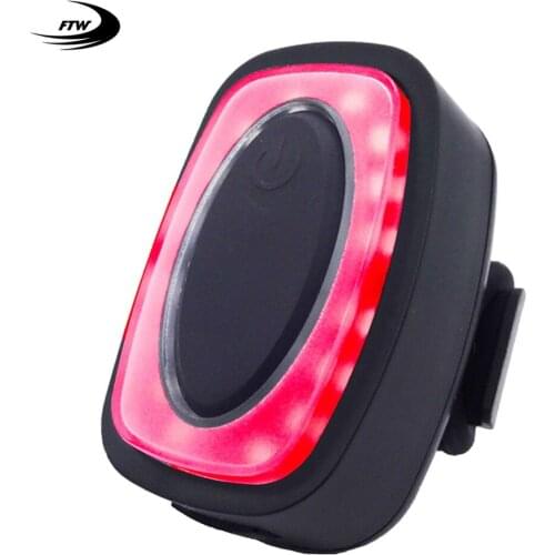 FTW USB Bike Tail Light 7 mode rechargeable Bicycle Rear Light LED Waterproof Night safety Cycling Warning Lamp Lantern TL2112