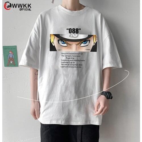 WWKK 2021 T-shirt new cartoon graffiti short-sleeved tshirt men and women frog printing tide brand ins loose hip-hop