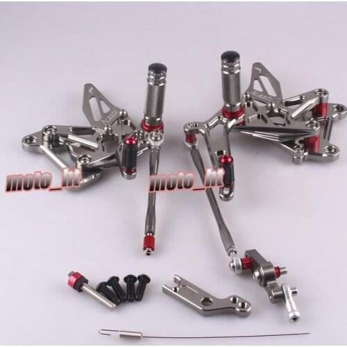 Adjustable Motorcycle 7075 ARl Rider Rear Sets Rearset Footrest Foot Rest Pegs for MV AGUSTA F3(800) 2012 2013 2014 2015