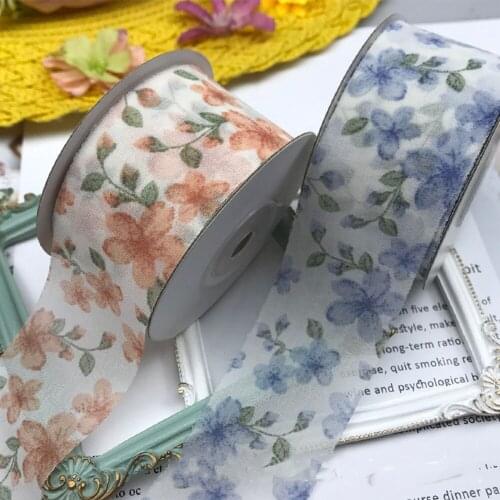DIY small floral gauze belt handmade bow hairpin flower cloth belt lace fabric sewing swiss african wedding dress 2021 baby