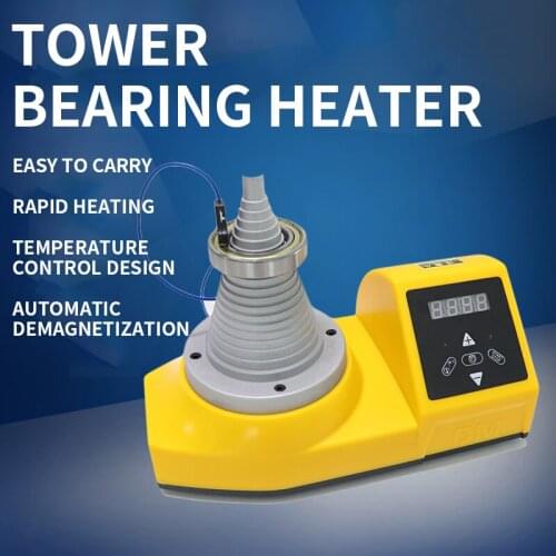 Tower Bearing Heater, Bearing Repair Equipment, Rapid Induction Heating, Automatic Demagnetization