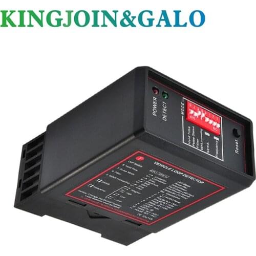 12V/24V/110V/220V vehicle detection single channel car park barrier loop detector sensor