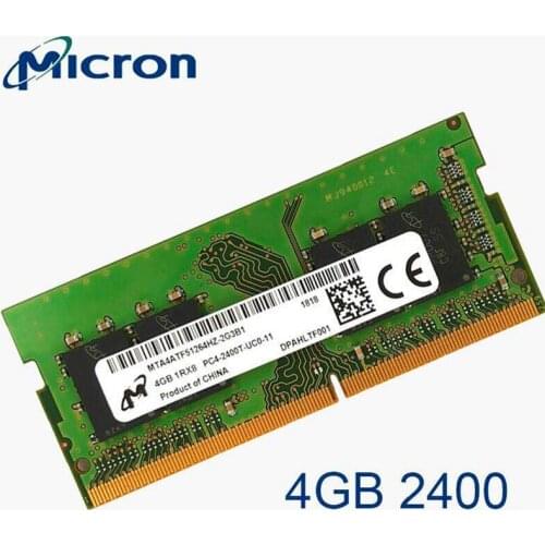Micron ddr4 4gb 2400 memoria rams 4GB 1Rx16 PC4-2400T DDR4 laptop rams full compatible