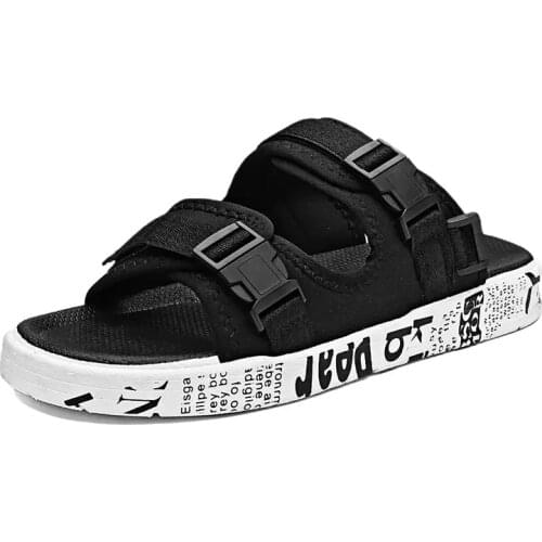 Y53 Designer Sandals Summer Men Beach Shoes Canvas Original Classic Casual Buckle Strap Gladiator Garden Garden Rubber Slippers