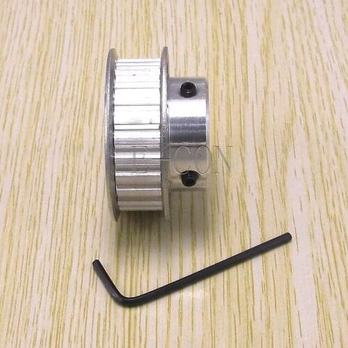 1pcs XL25 Timing Pulley 25teeth synchronization Alumium Bore 10mm teeth width11mm for stepper motor CNC