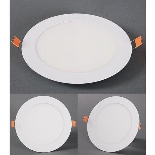 4PCS New 3W-15W Ultra-thin Round LED Ceiling Light Recessed Kitchen Bathroom Lamp AC85-265V LED Down Light Warm White/Cool White