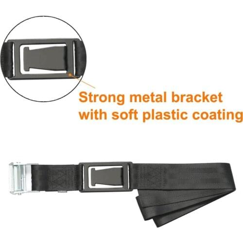Universal Car Belt Adjuster, TFY Strong Metal Car Pregnant Belt for Expectant Mothers, Comfort & Safety to Protect Unborn Baby