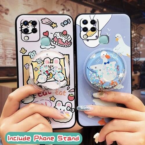 Waterproof Cartoon Phone Case For infinix X689/X689C/Hot 10S/Hot 10T For Girls New Arrival Cover