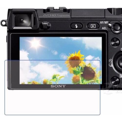 Tempered Glass Screen Protector for Sony A6000 A6300 A5000 NEX-6/5 A9 A7R A7 A7s A7II A7III A7RIII A7RII RX10 RX100 II III IV V