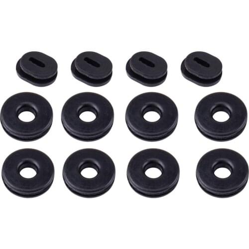 12pcs Motorcycle A C D Side Lid Cover Grommet Rubber Fit for Honda CX 500