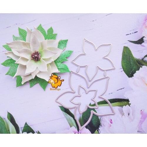 3Pcs Flowers Metal Cutting Die Stencil Template for DIY Embossing Paper Album Gift Card Making Dies Scrapbooking New Arrive 2020