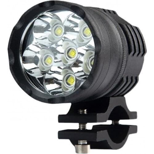 6000K 60W Four Beads High Power LED Car Strobe Light Motorcycle Spotlight Lamp фара для мотоцикла противотуманные фары