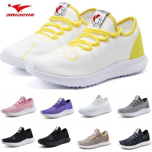 Baideng Flats Men Running Shoes Lightweight Breathable Man Sneakers Zapatos De Hombre Men Shoes Sport Chaussure Homme zapatillas