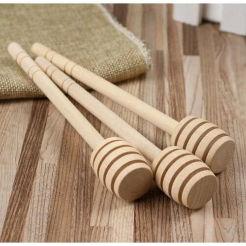 Wooden honey long-handled stick, wooden stirring stick, jam stick, juice extracting honey wood sticks SN963