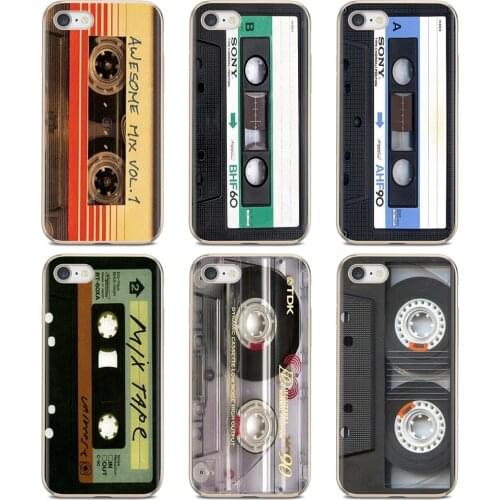 For Huawei Y6 Y5 2019 For Xiaomi Redmi Note 4 5 6 7 8 Pro Mi A1 A2 A3 6X 5X 7A Retro Side Old Style 3310 Tape Cassette Soft Case