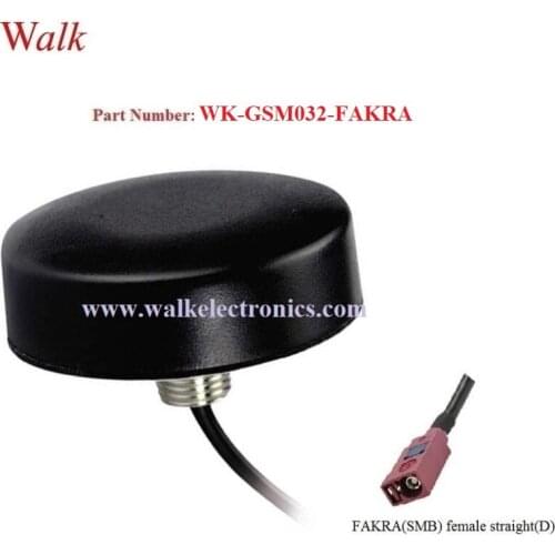 FAKRA female small size waterproof screw mount 3G gsm car Antenna outdoor use roof mount quad band gprs antenna