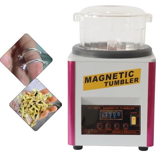 KT-185S Electric Magnetic Polishing Machine Magnetic Deburring Machine Tool Small Jewelry And Grinding Electromagnetic 220V/110V