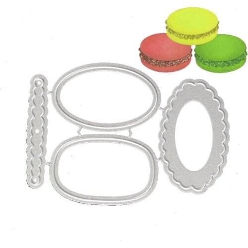 Macarons Etching metal cutting die carbon steel die for DIY Scrapbooking/Card Making/Fun Decoration Supplies