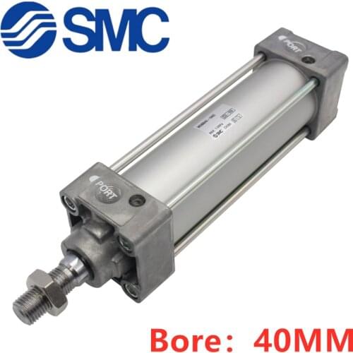 MB MDBB40 SMC Original NEW MDBB Bore:40mm Pneumatic Cylinder Standard Type Double Acting Single Rod D-M9BW