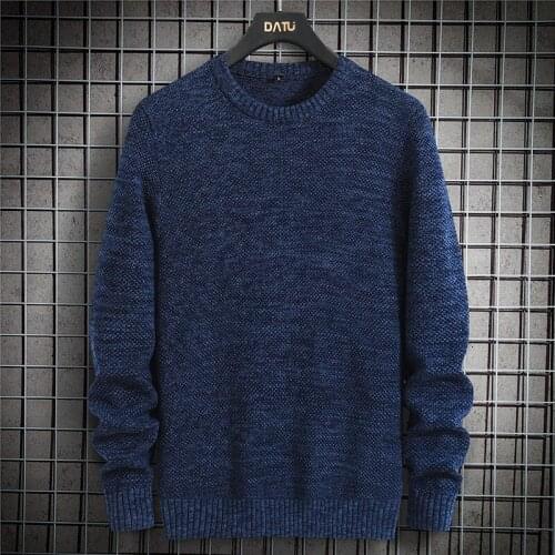 Men Sweater Slim 2021 New Arrival Autumn And Winter Retro Trend Cotton Male Knitted Pullover Sweater Korean Style Hot Sale M04