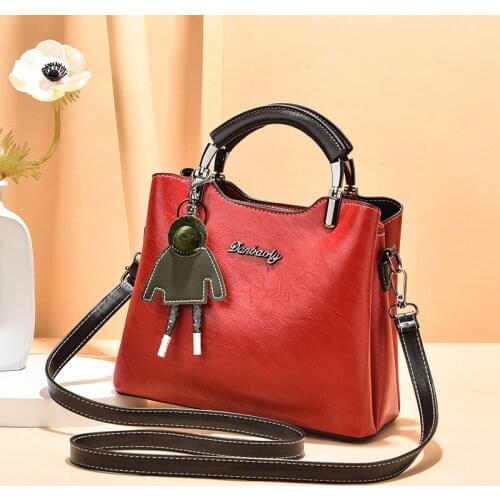 2020 autumn and winter new shoulder handbags PU leather European and American fashion casual handbags ladies handbags