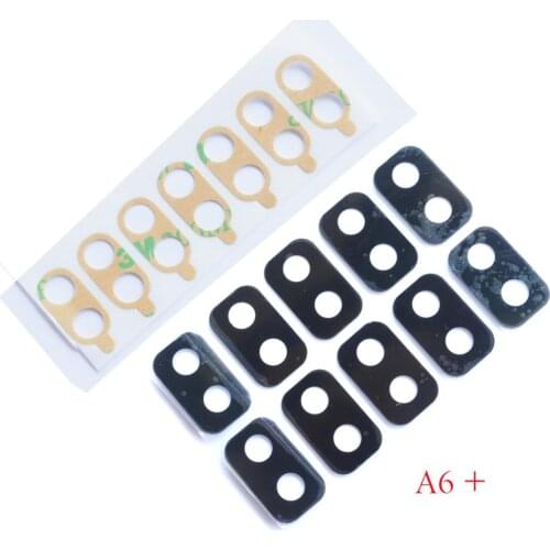 50pcs New rear back camera lens for Samsung Galaxy A6 A6 plus + 2018