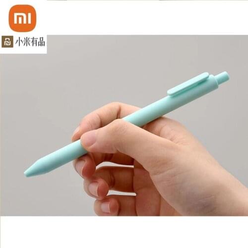 Xiaomi youpin candy color 5 color pen signature pen 0.5mm black ink smooth writing durable signature pen student pen