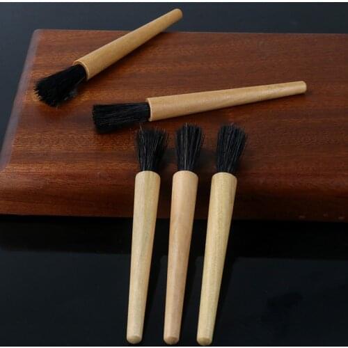 1PC Coffee Machine Cleaning Brush Coffee Grime Cleaning Brush Plastic Soft Hair Cleaning Brush Household Cafe Cleaning Supplies