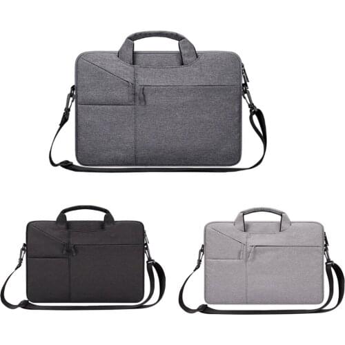 Laptop Bag 13.3/14.1/15.4/15.6 inch Waterproof Protective Carrying Case For Macbook Pro Huawei Xiaomi Shoulder Handbag Briefcase