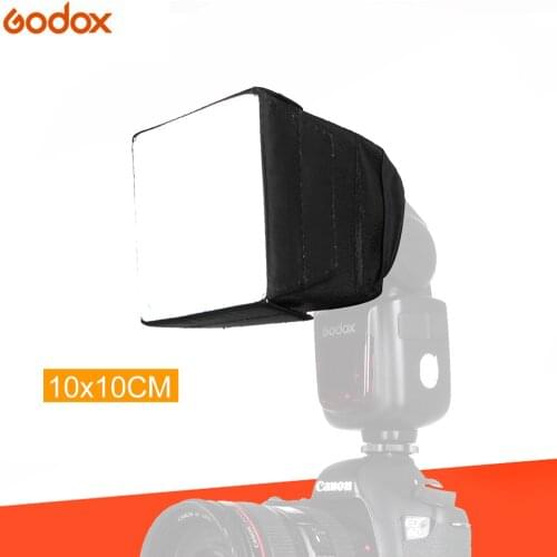 Godox SB10*10 10*10cm Universal Light Flash Diffuser Foldable Softbox For camera flash