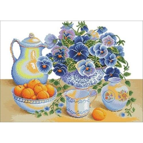 Jingjing patterns Counted Cross Stitch 11CT 14CT 18CT DIY Chinese Cross Stitch Kits Embroidery Needlework Sets