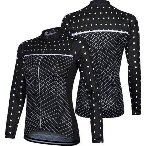 Bicycle Absorb Moisture Perspire Long Sleeves Cycling Jacket Quick Drying Bike Costume Women Ladies Spring Summer Suit