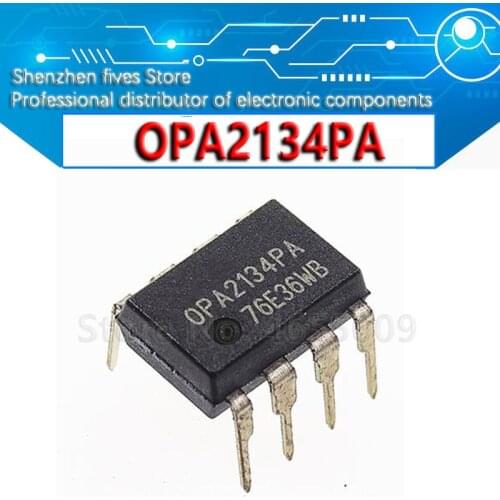 5pcs/lot OPA2134PA OPA2134 DIP-8 new original In Stock