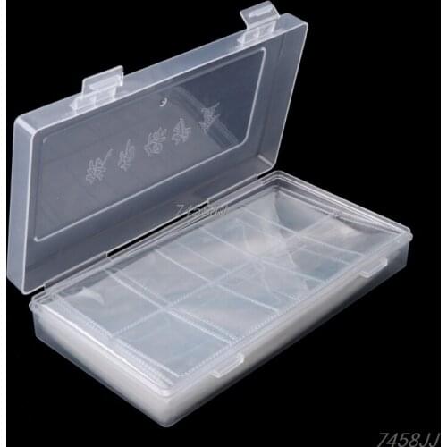 100Pcs Paper Money Album Currency Banknote Case Holder Storage Collection with Box G03 Drop ship
