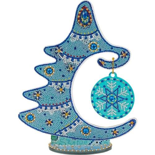 DIY Diamond Painting 5D Mosaic Crystal Christmas Tree Craft Diamond Painting Kit Home Ornaments Gifts 2022 New Year Home Decor