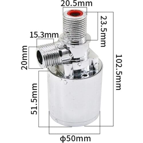 Automatic Water Flow Sensors, Water Level Control Water Tank Traditional Float Switch Upgrade (Upper Inlet /Side Inlet)