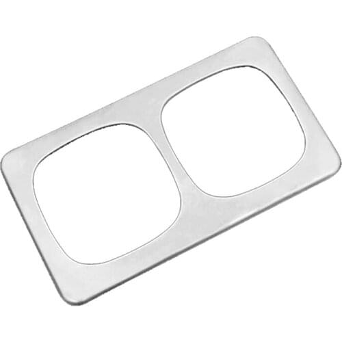 Car Rear Seat Drink Cup Holder Trim Cover Decoration for Nissan Qashqai J11 2014 2015 2016 2017