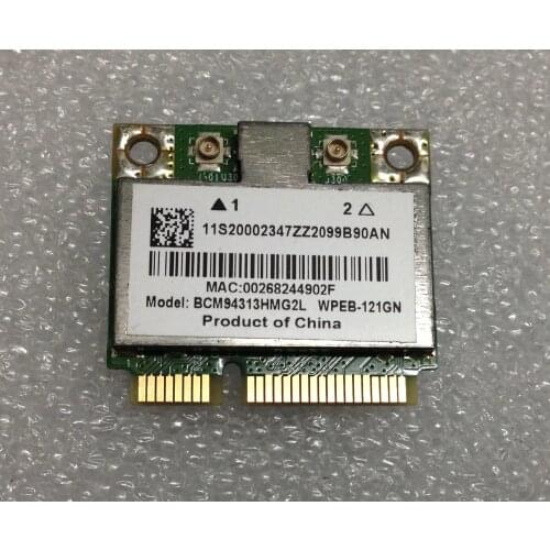 SSEA New For BroadCom BCM94313HMG2L BCM4313 150Mbps Half MINI PCI-E Wlan WIFI Wireless Card for lenovo B560 V560 G555 G560 Z560