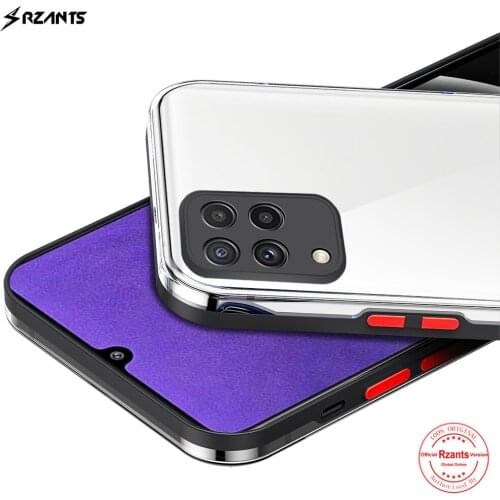 Rzants For Samsung Galaxy A22 4G 5G M32 Case HD Transparent [Dazzle] Ultra thin Slim High Clear Protective Bumper Back Cover